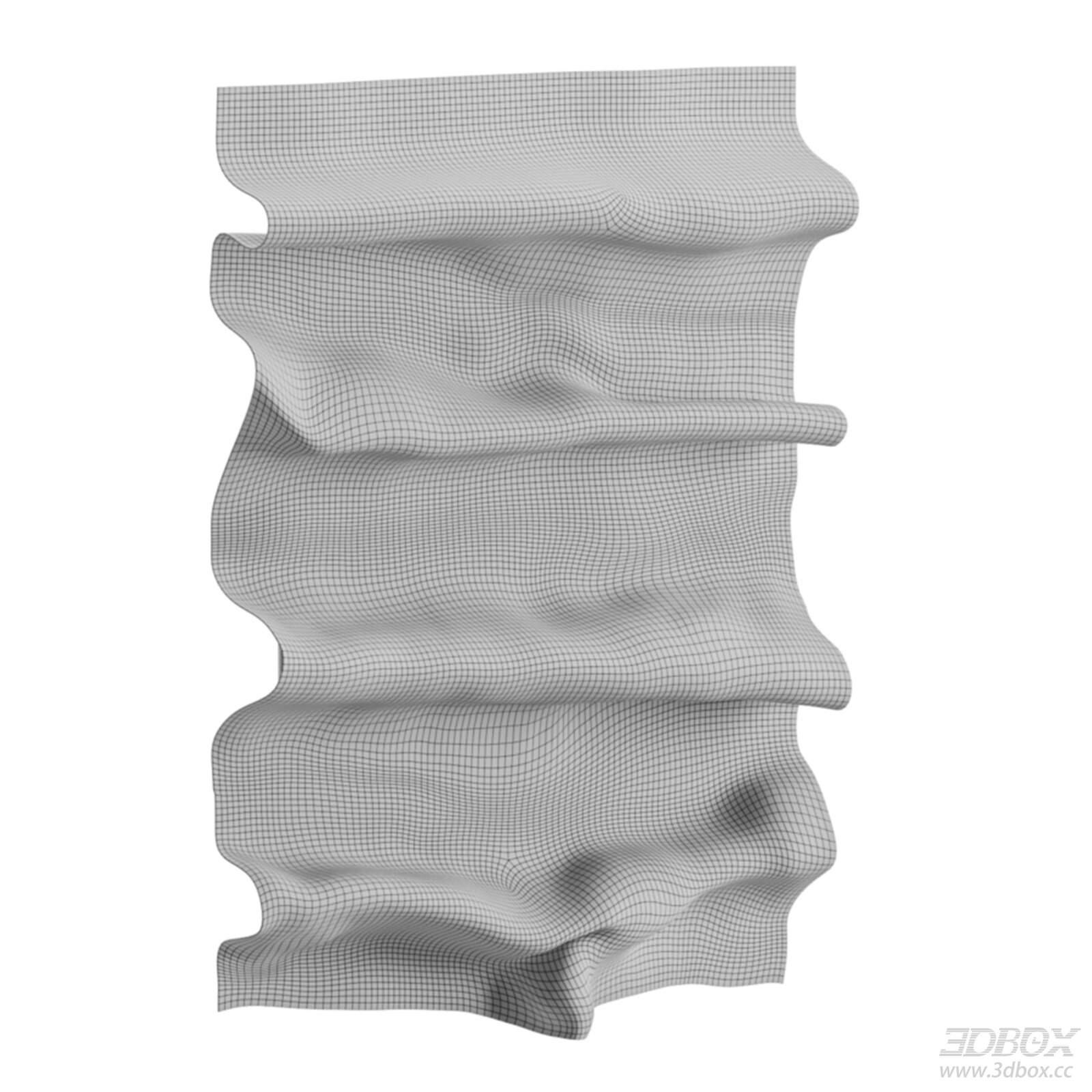 Wavy Decorative 3D Wall Panel