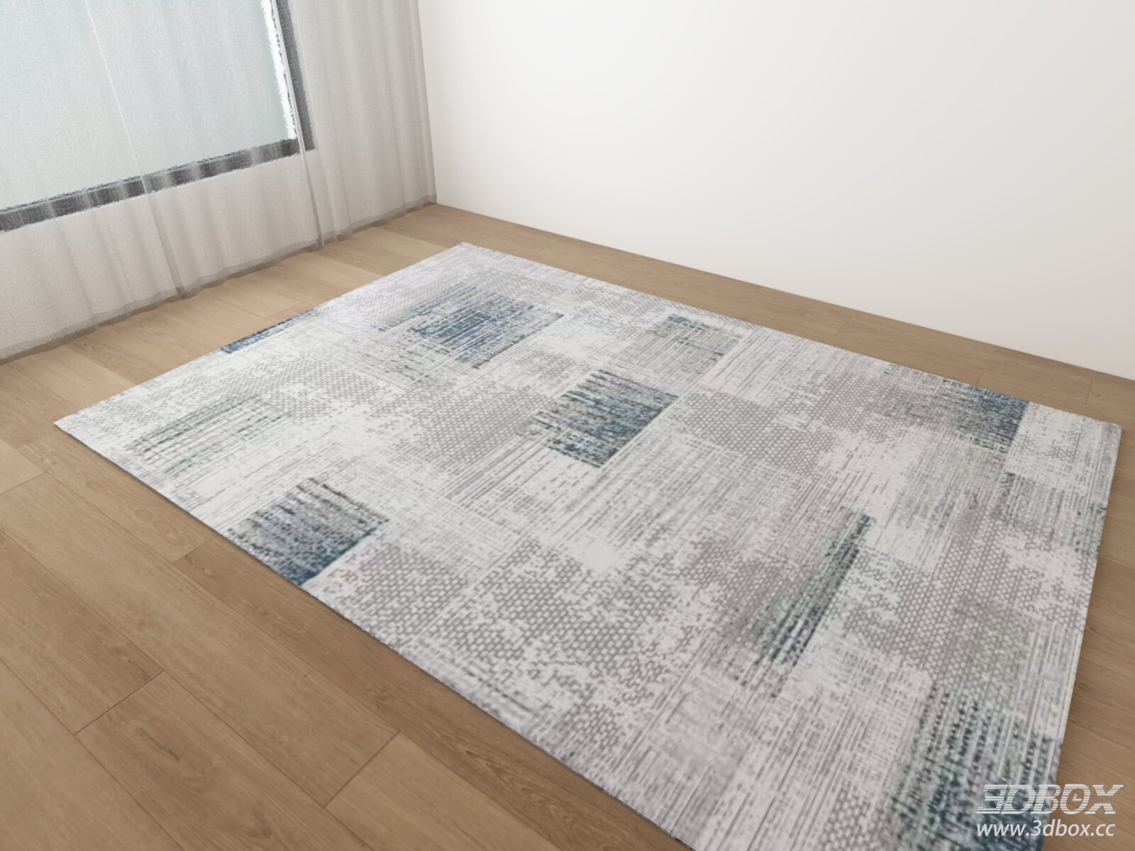 Modern Abstract Geometric Pattern Carpet
