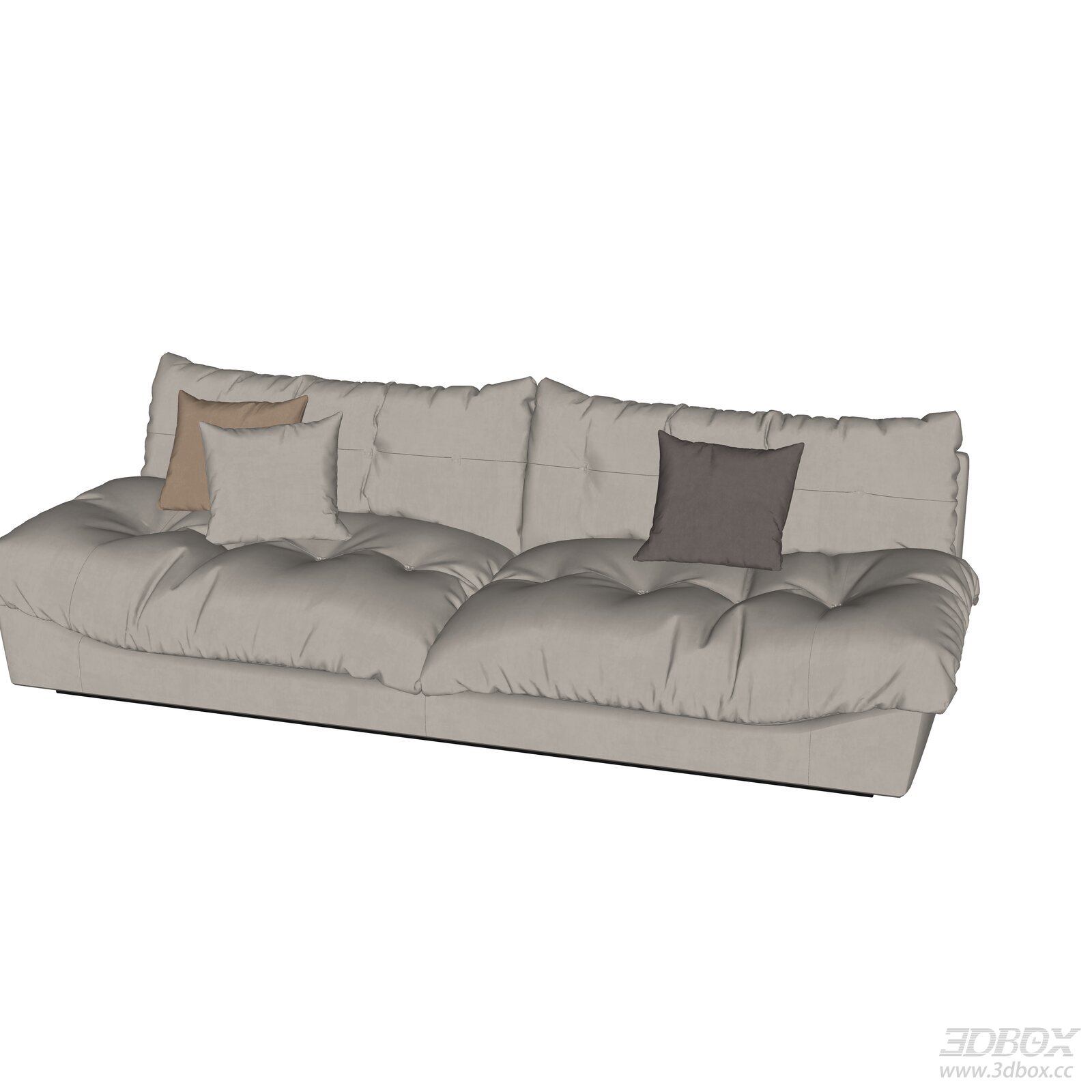 Modern Italian Style Fabric Multi-seat Sofa Set
