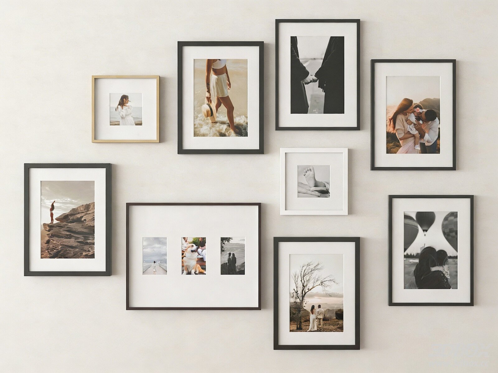 Modern Photo Frame Gallery Set Wall Decoration