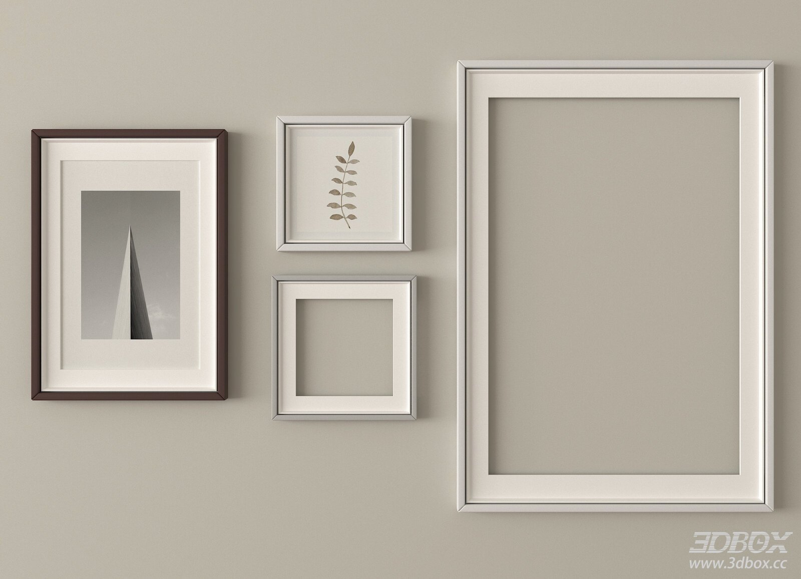 Modern Minimalist Picture Photo Frame Set Wall Decor