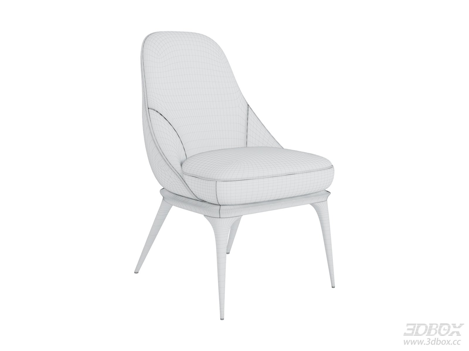 Visionnaire Modern Luxury Upholstered Dining Chair