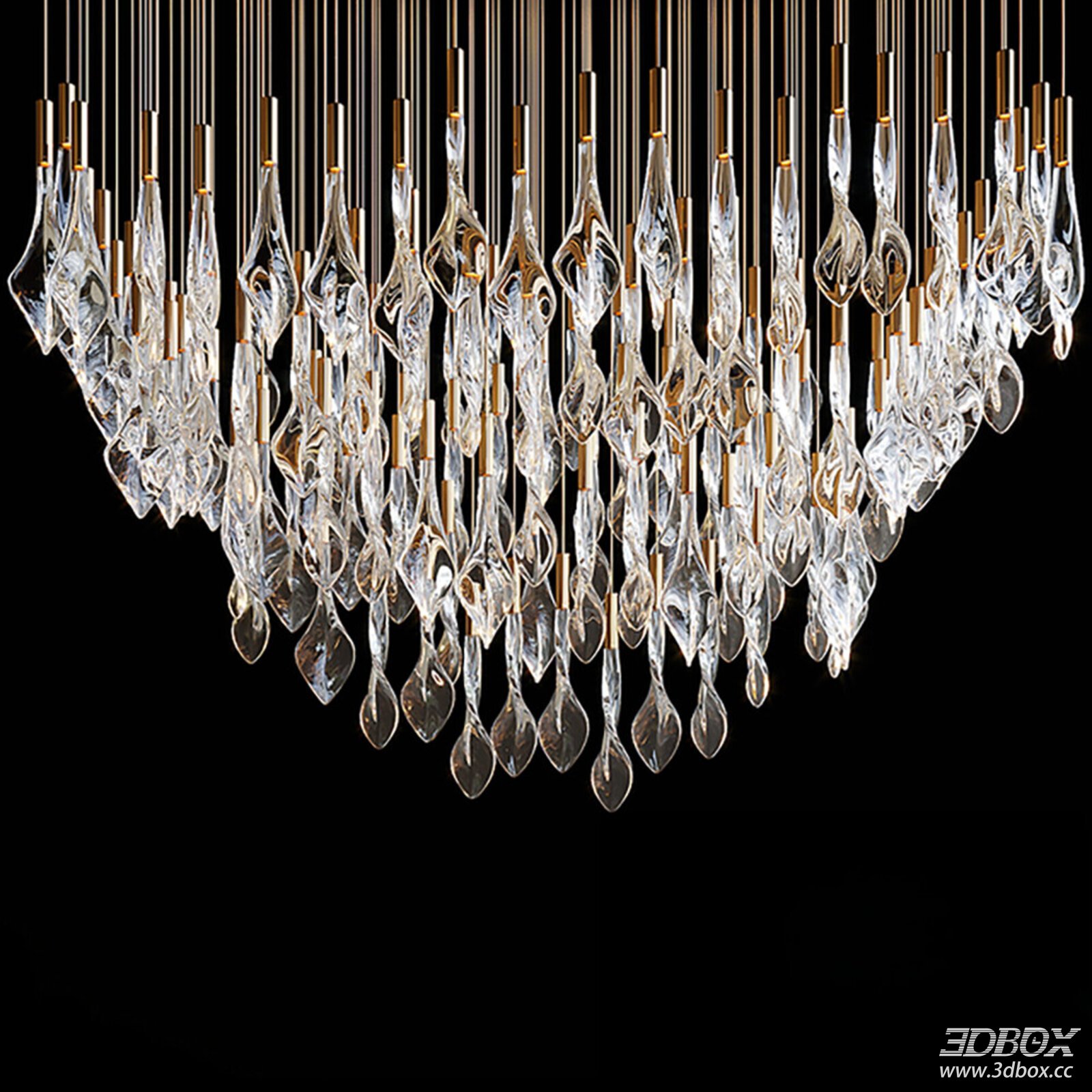 Modern Luxury Crystal Ceiling Chandelier