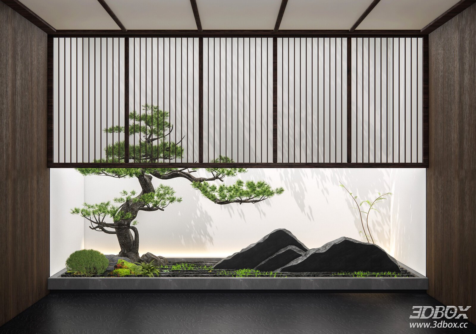 New Chinese Zen Indoor Landscape Decor Set