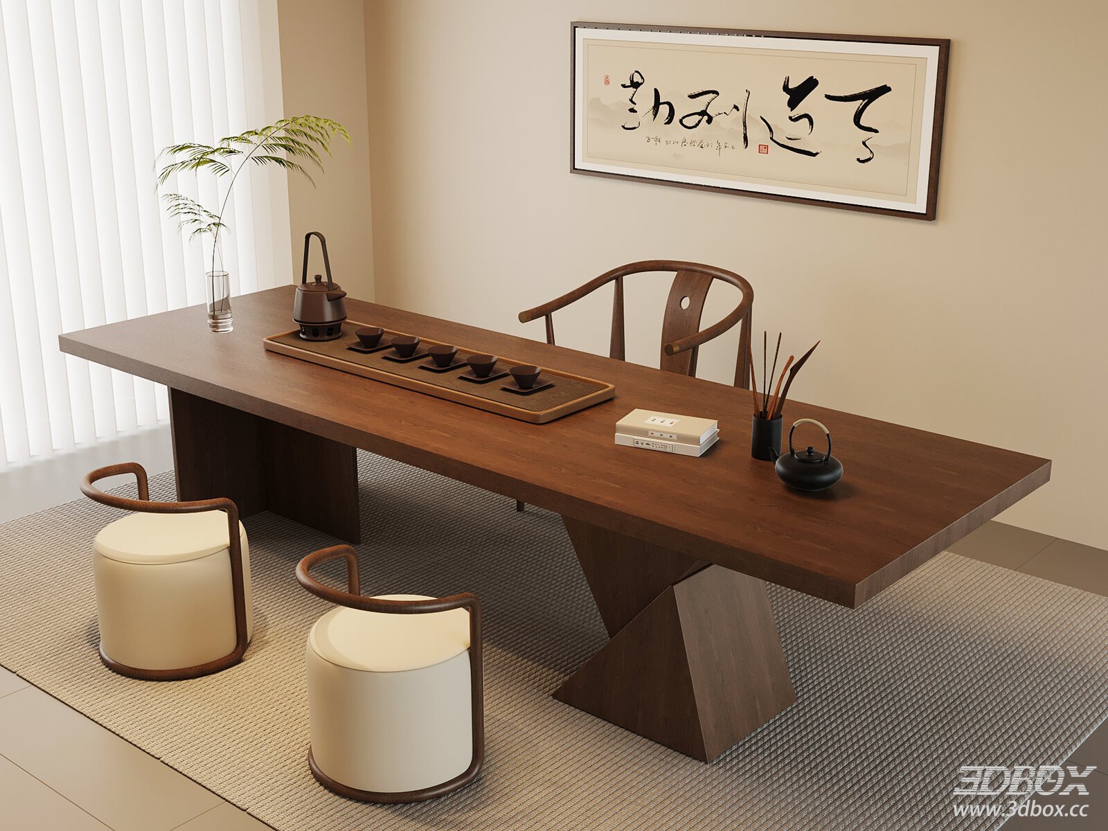 New Chinese Style Tea Room Furniture Set