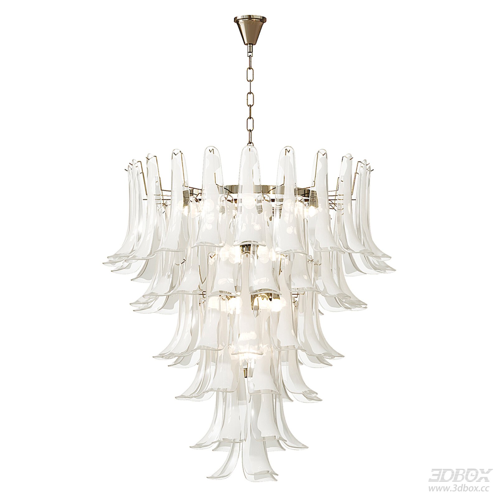 Luxury Modern Glass Ceiling Chandelier