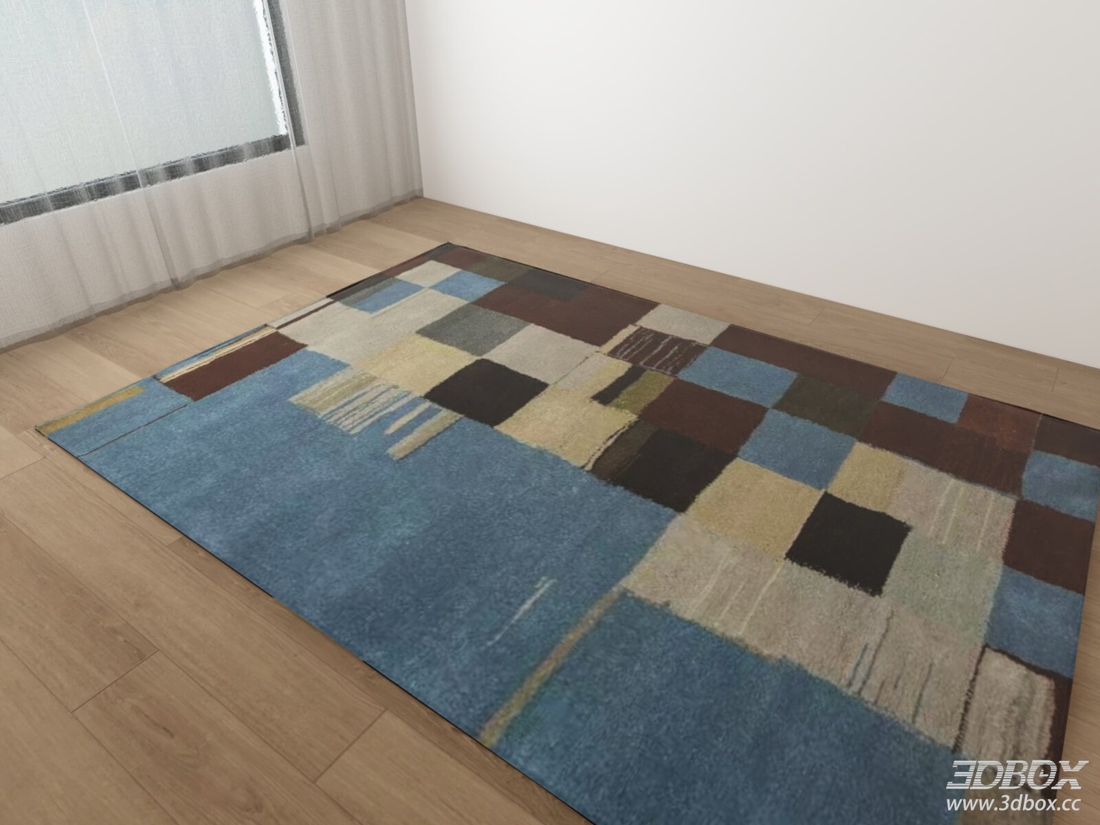 Abstract Geometric Pattern Modern Carpet