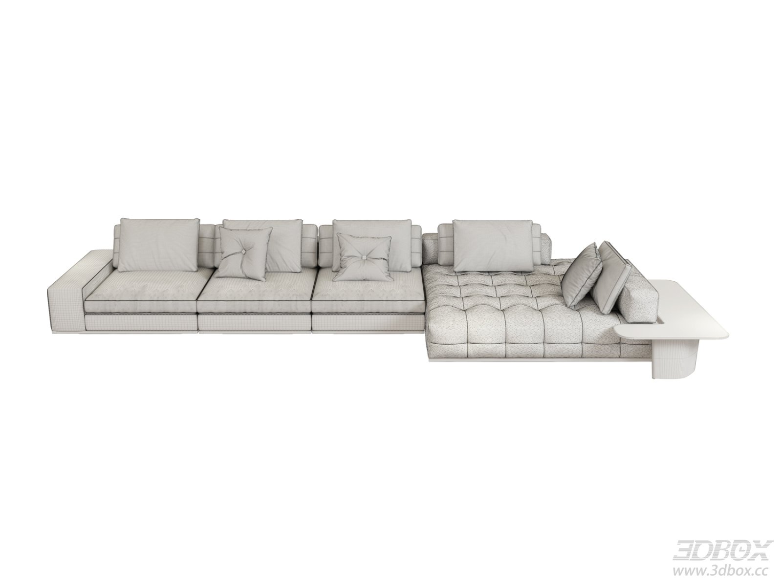 Minotti Lawrence Modular Sectional Fabric Sofa Set