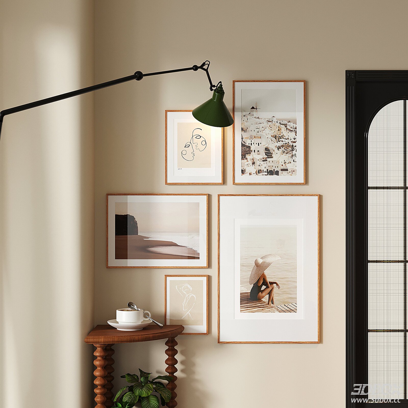 Modern Decorative Picture Frame Set Wall Art