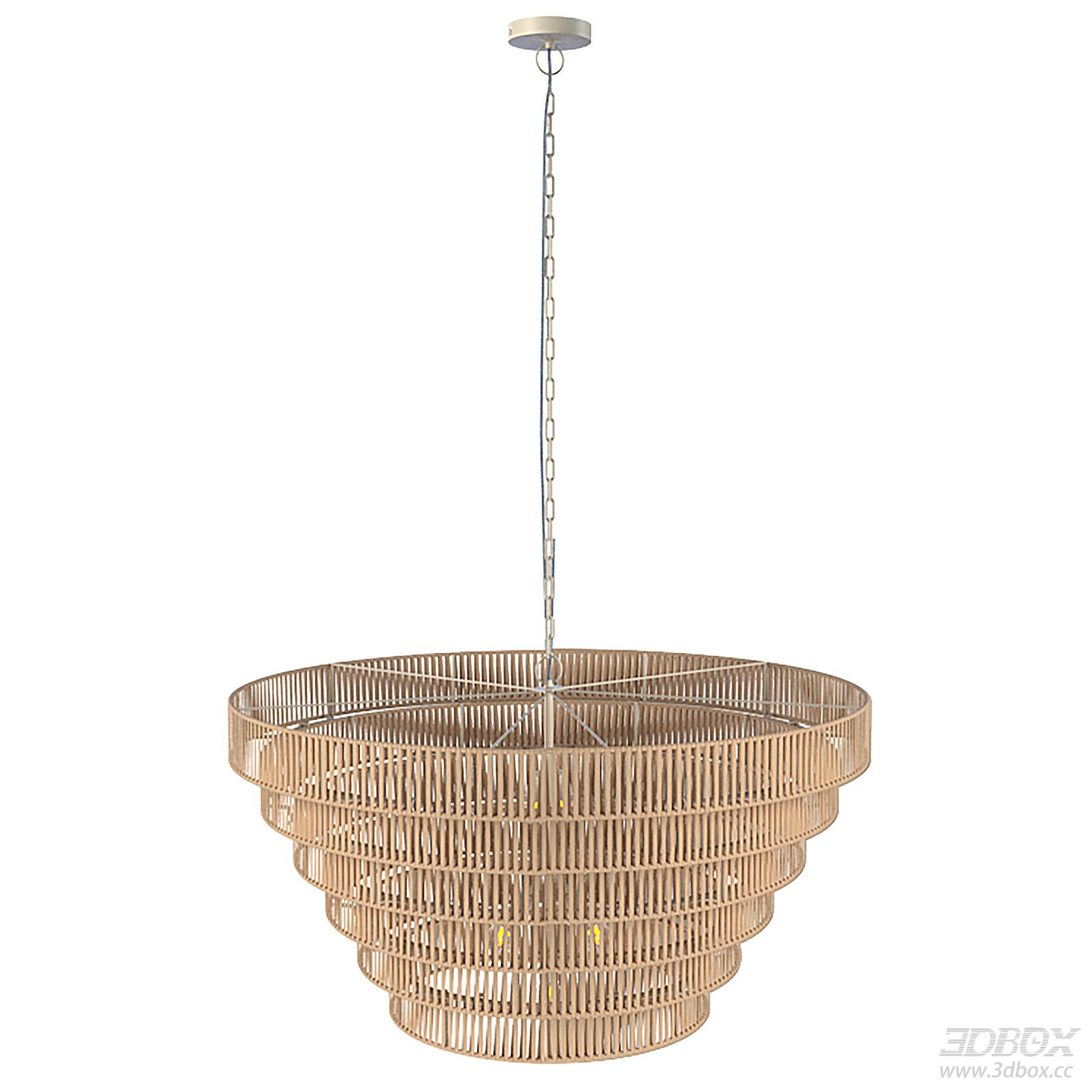 Nordic Minimalist Woven Rattan Ceiling Pendant Lamp