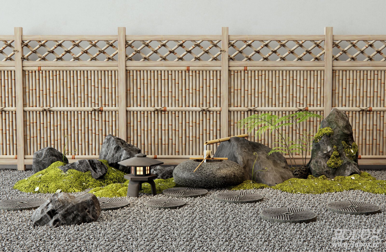Japanese Zen Garden Landscape Decor Set