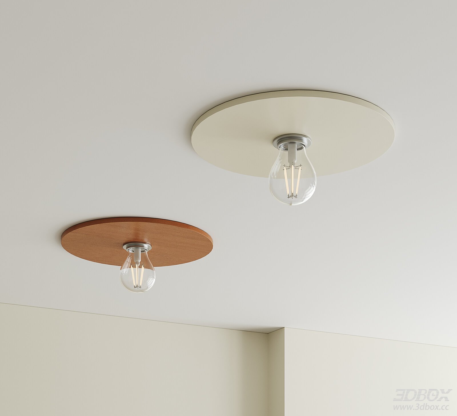 Nordic Vintage Ceiling Lamp Set