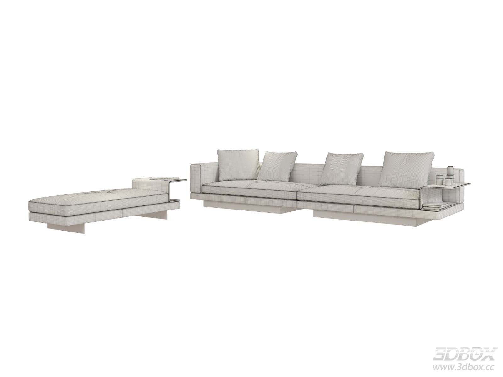 Minotti Connery Modular Sectional Sofa Set